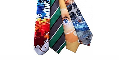 Krawatten im Wunschdesign gefertigt