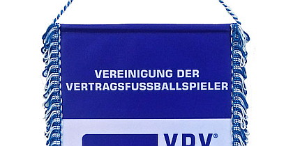 Bannerwimpel als Tischwimpel